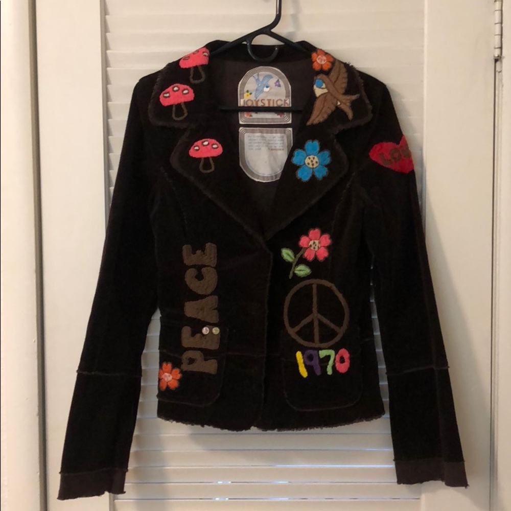 Brown Corduroy Joystick Blazer